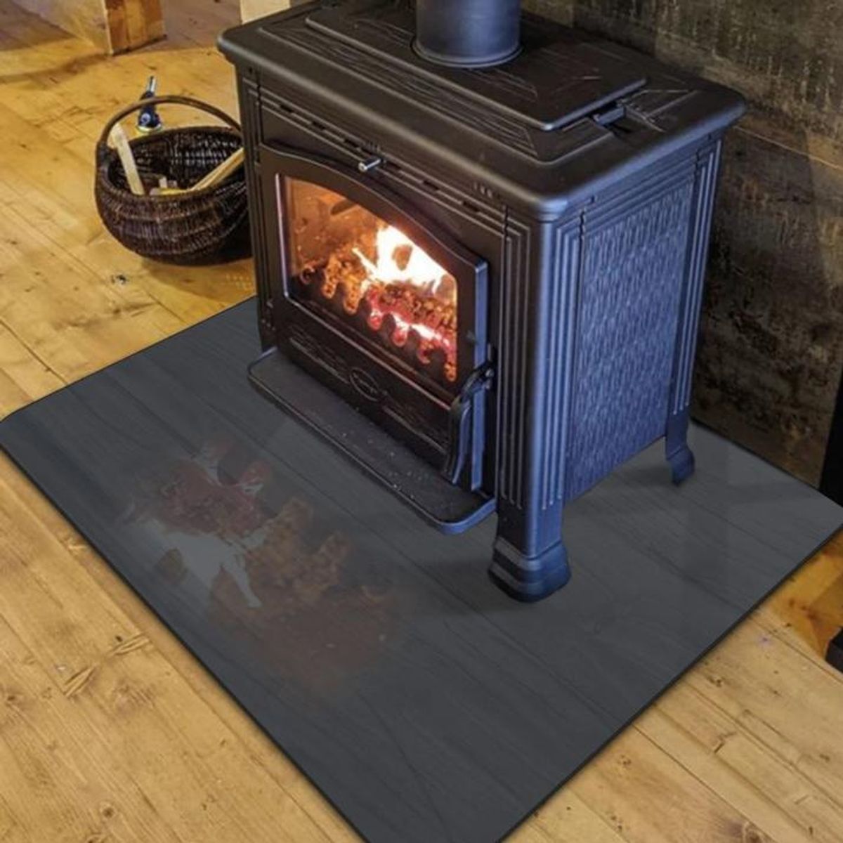 Peisovn Tena med kokeplata 8kW støpejern