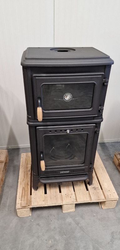 Vedkomfyr Modell 8010C koketopp bakerovn 7kW 
